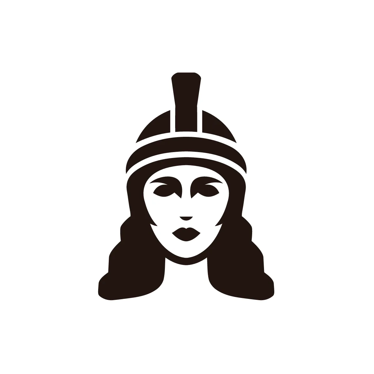 Solid Woman Warrior Icon