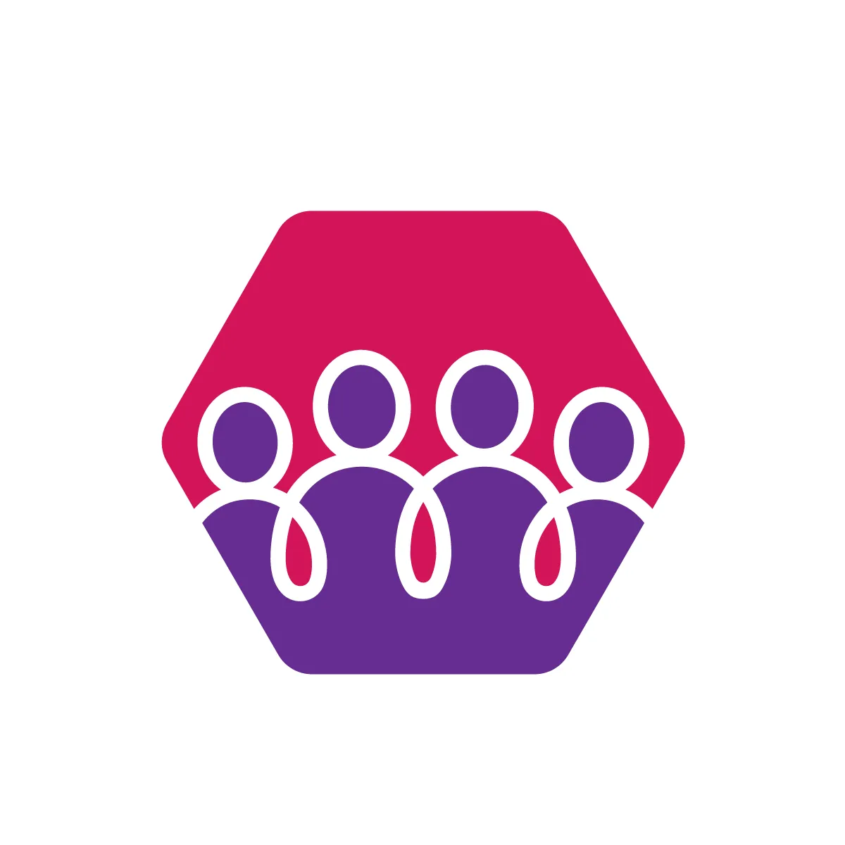 Solid Team Members Icon