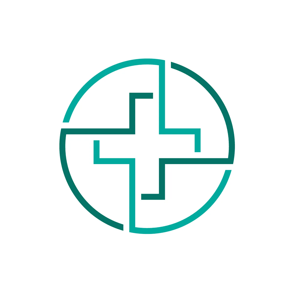 Outline Medical Cross Icon