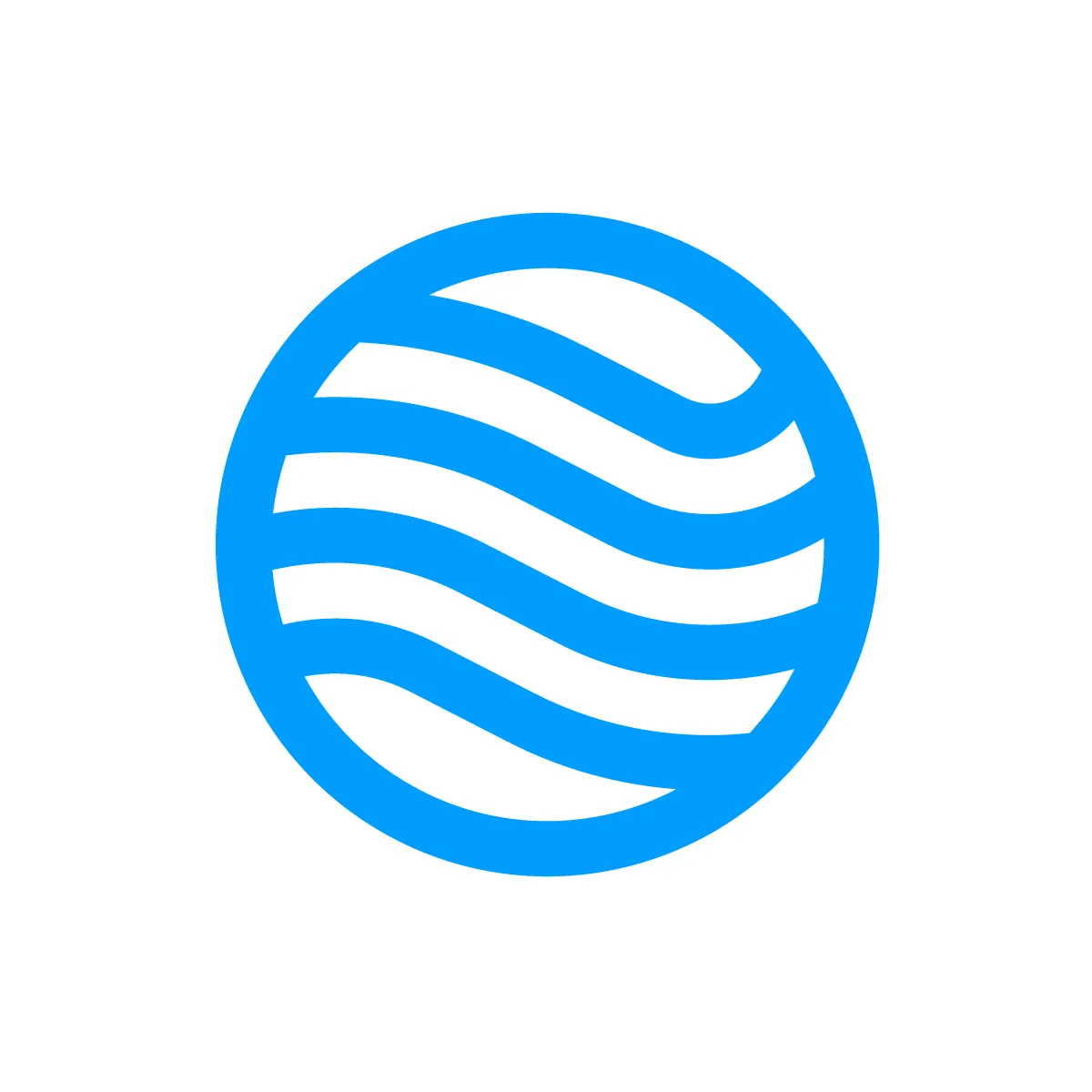 Outline Water Wave Icon