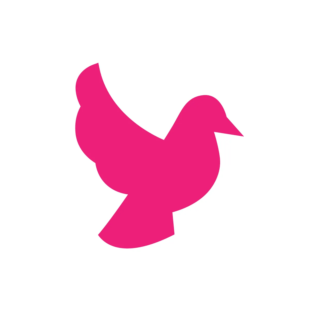 Solid Bird Icon