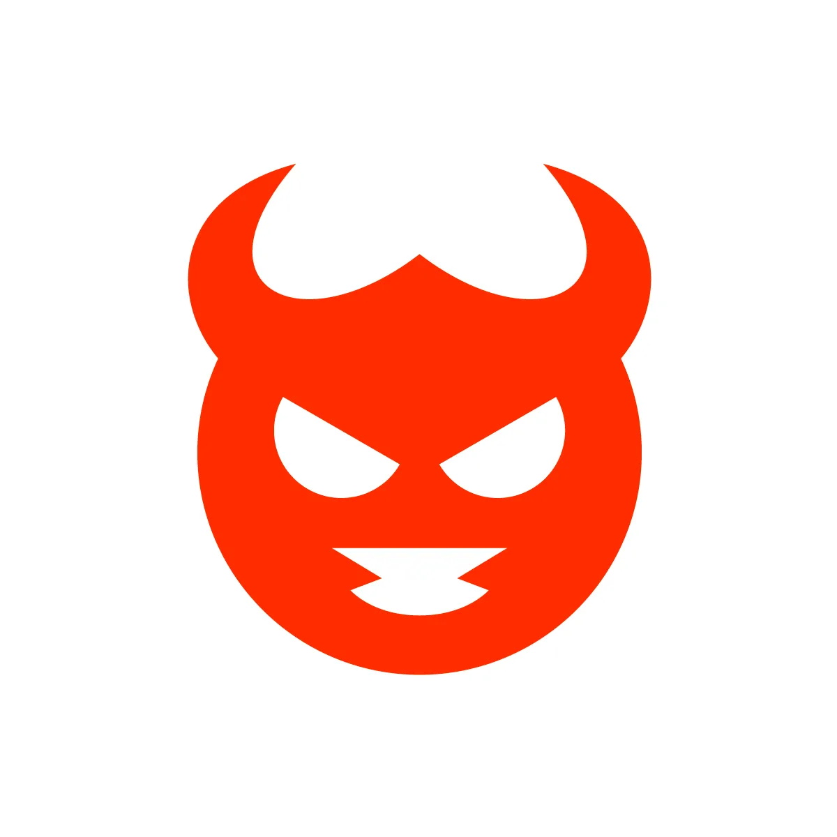 Solid Devil Icon