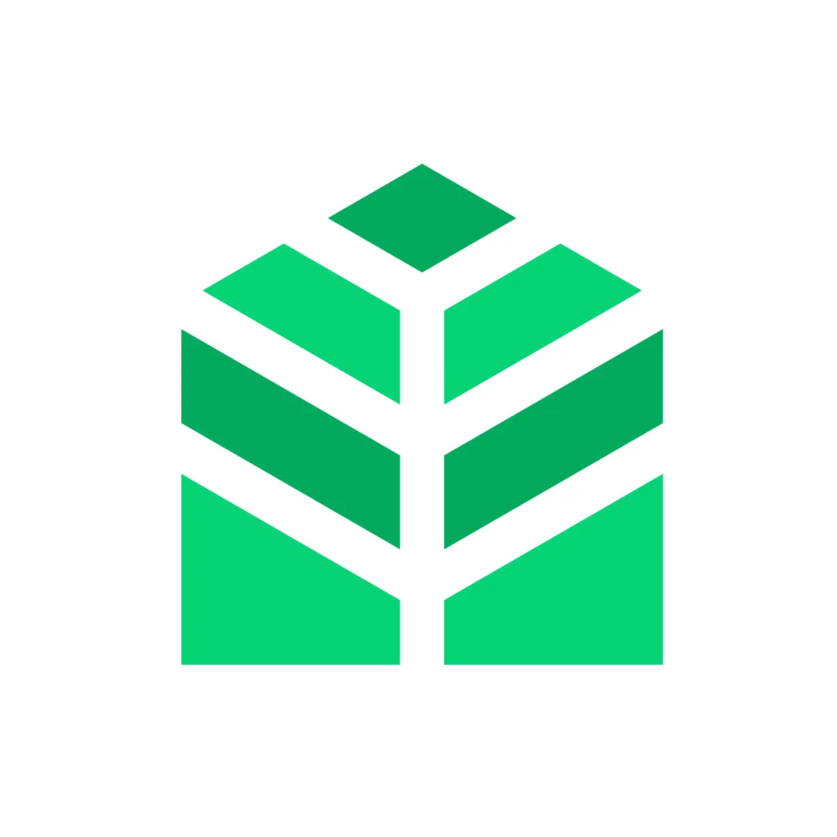 Solid Leaf House Icon