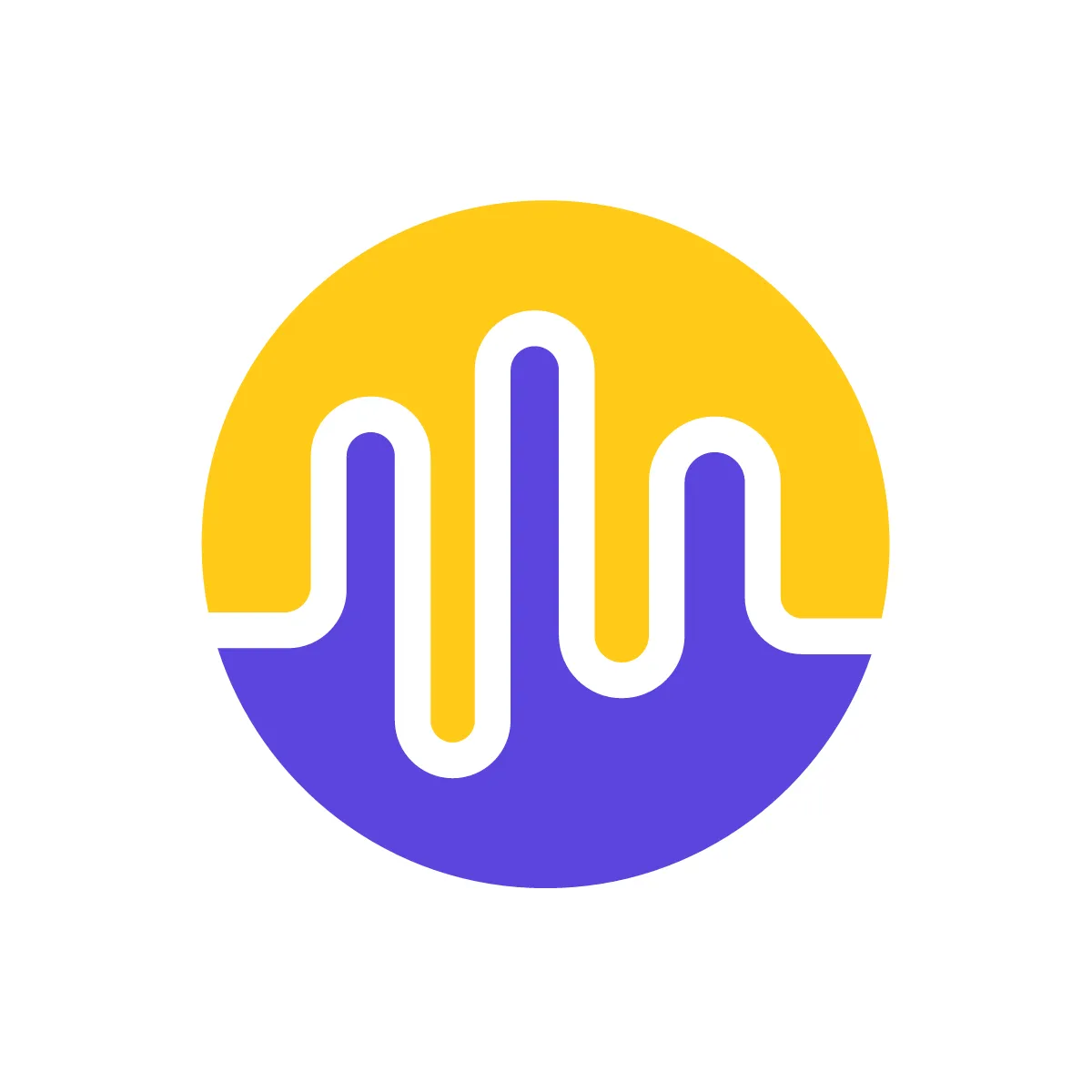 Solid Sound Wave Icon