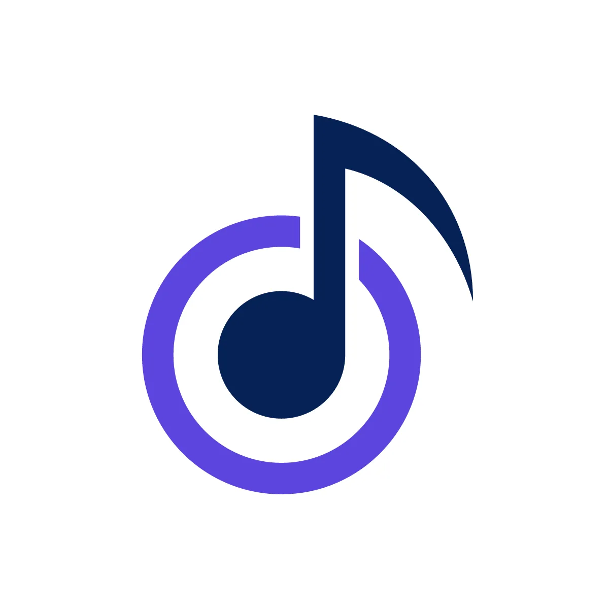 Solid Music Note Icon