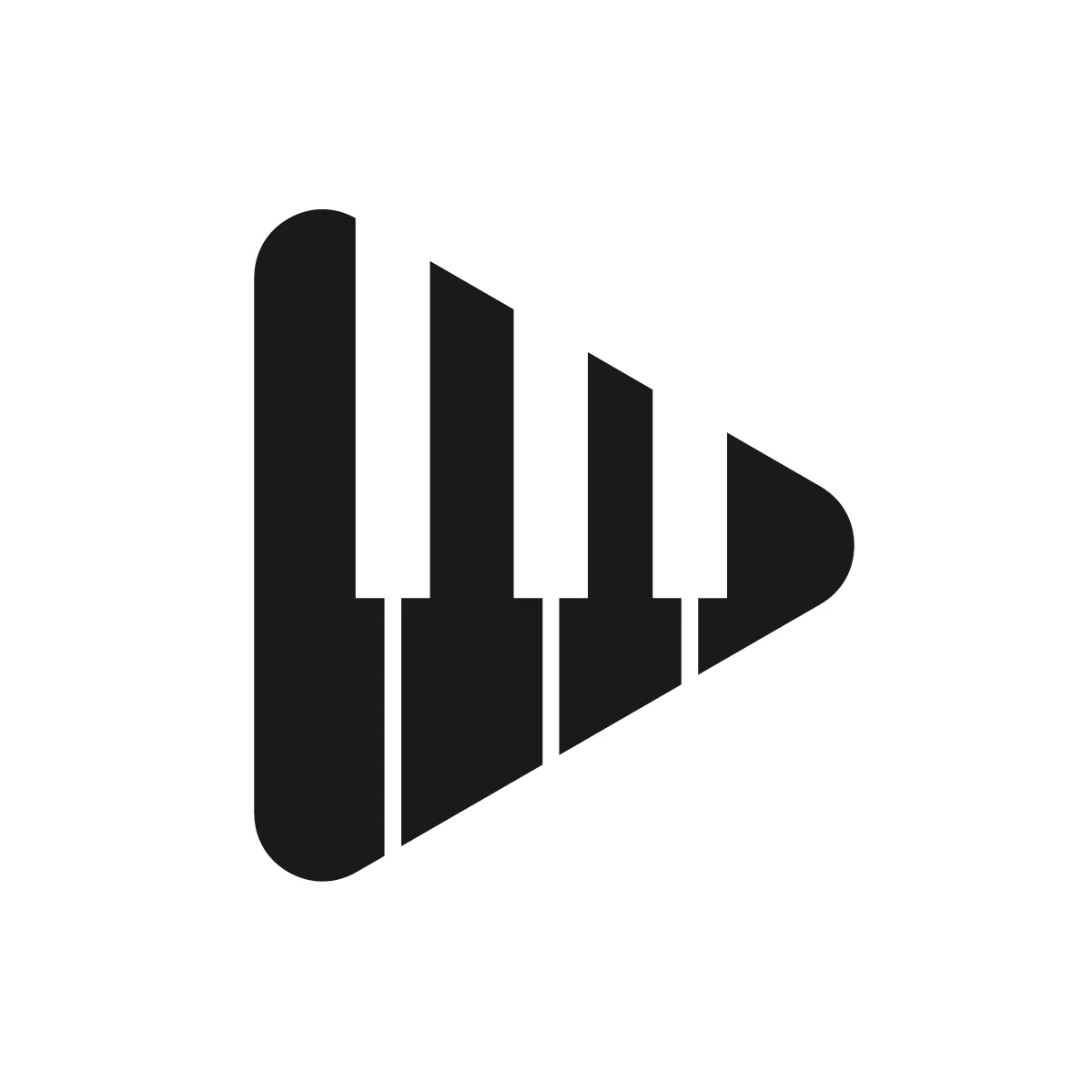 Solid Piano Play Icon