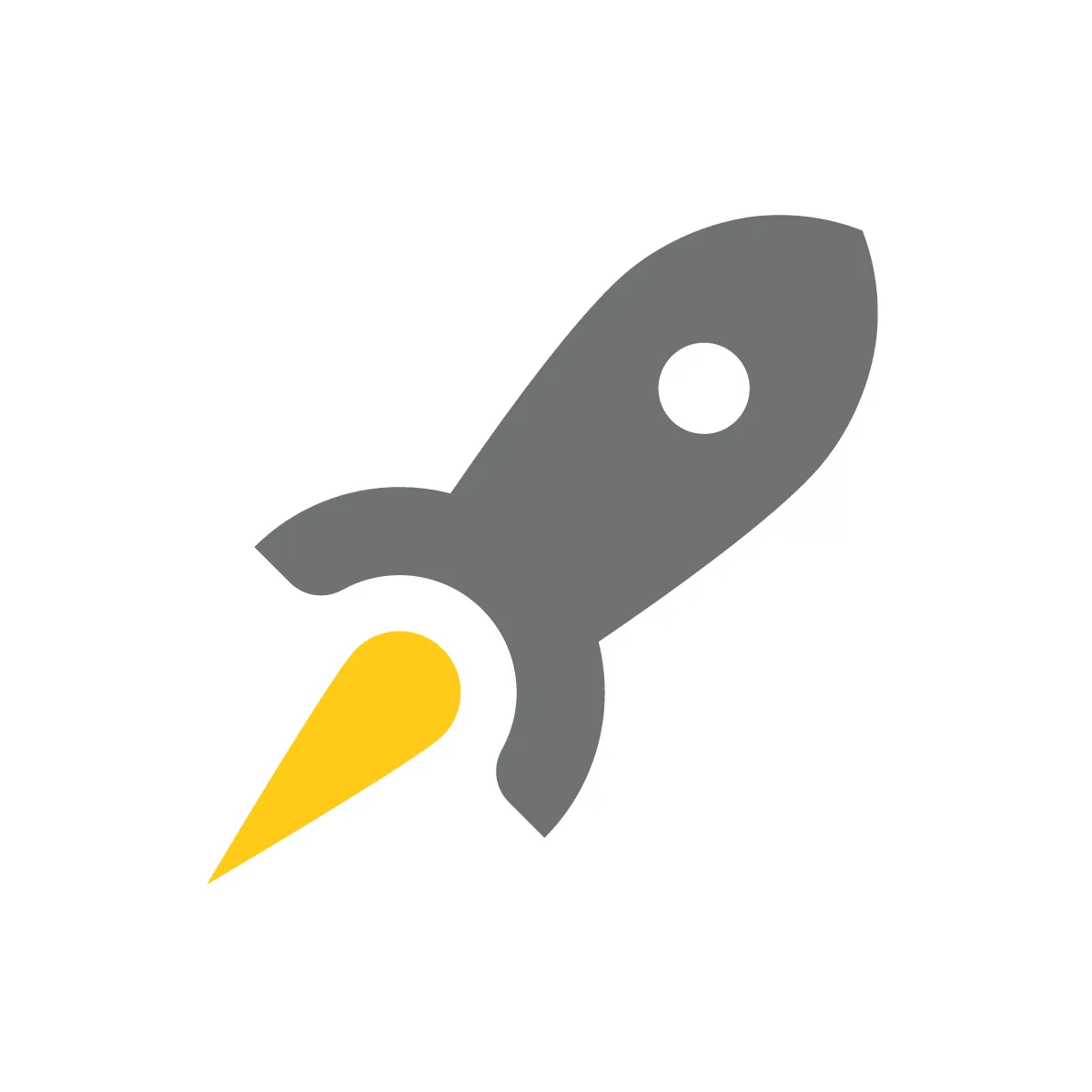 Solid Rocket Icon