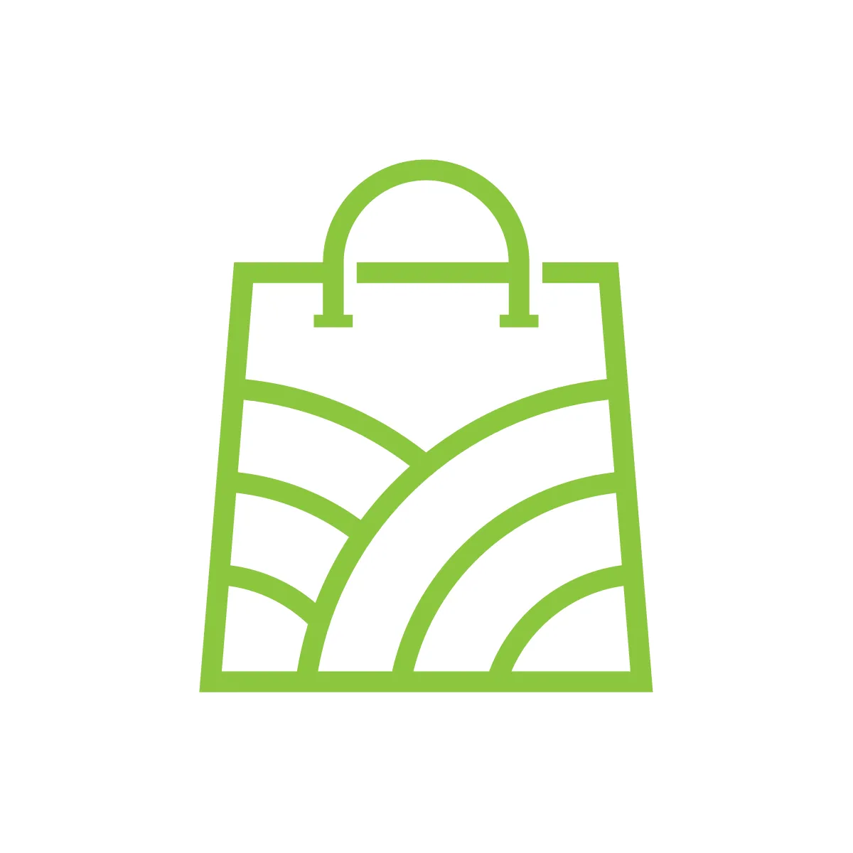 Outline Shopping Bag Icon