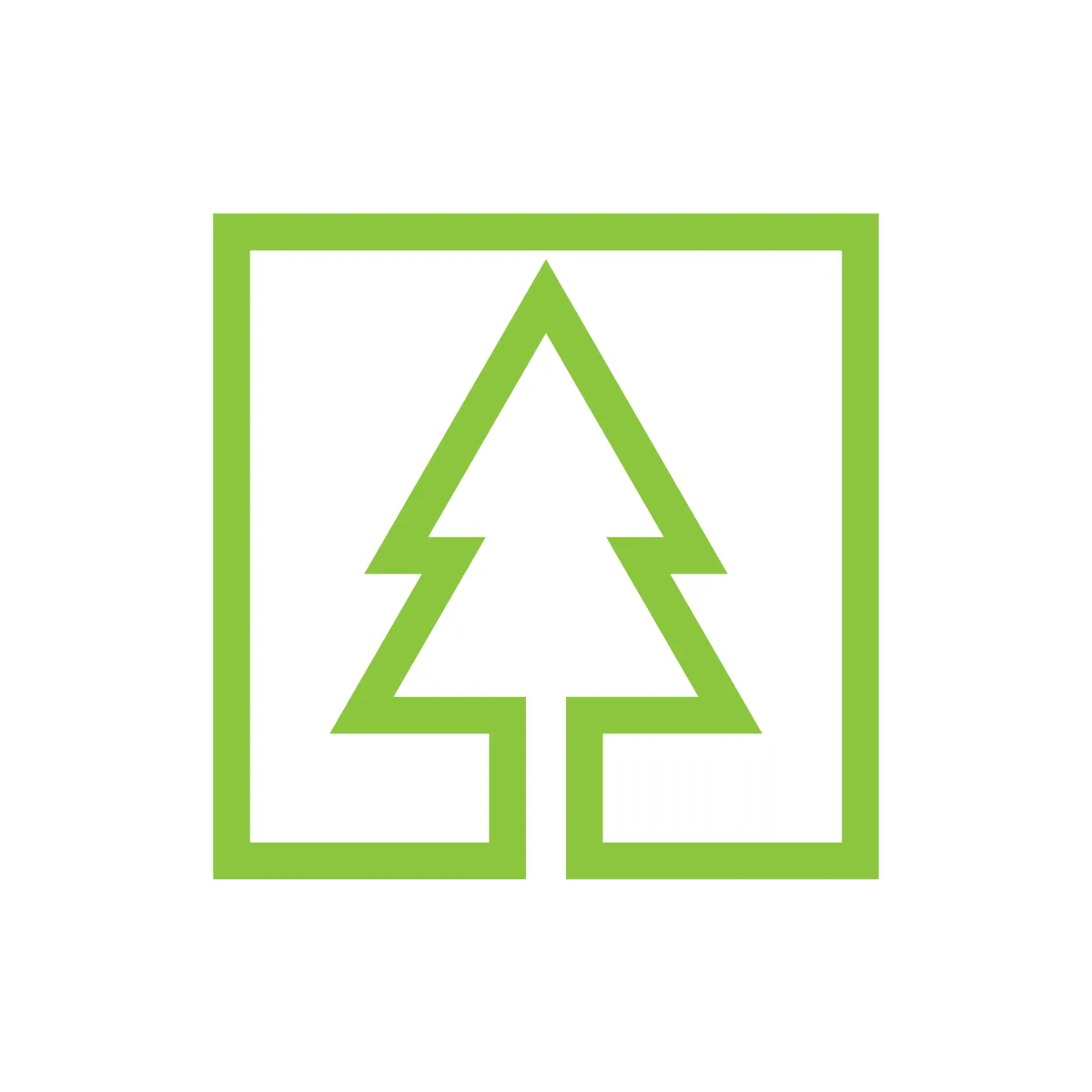 Outline Tree Logo