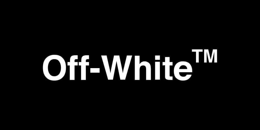 off white logo